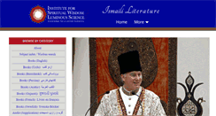 Desktop Screenshot of ismaililiterature.com